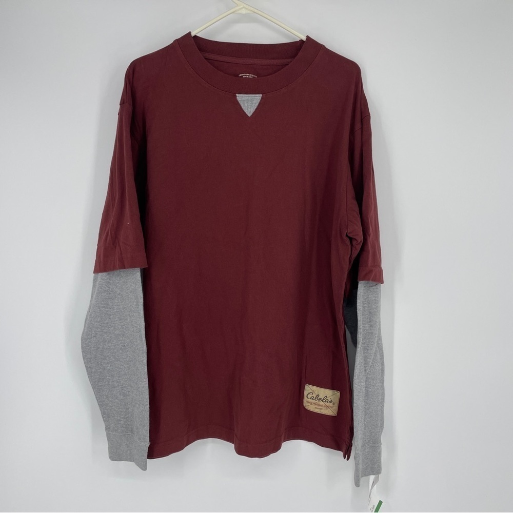 Cabelas Long Sleeve Layered T Shirt